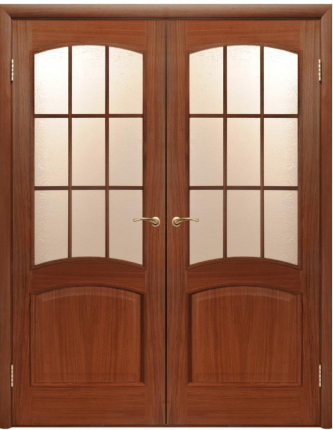 Межкомнатная дверь Капри 3, остеклённая, тон