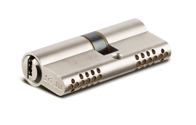 Цилиндровый механизм 164 OBS SNE/80 (30+10+40) mm никель 5 кл. new