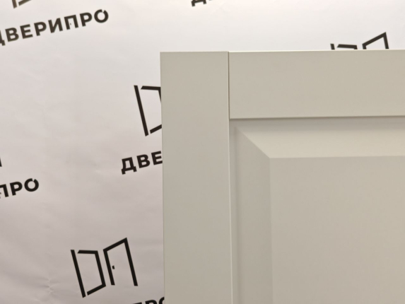 Межкомнатная дверь экошпон Luxor ДП-2, глухая, White Silk