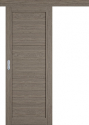 Раздвижная дверь Атум Х32, Reflex (зеркало с одной стороны), Brun Oak
