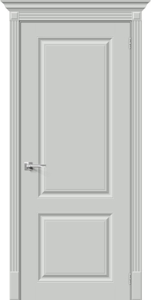 Межкомнатная дверь эмаль Скинни-12, глухая, Grace серый 900x2000