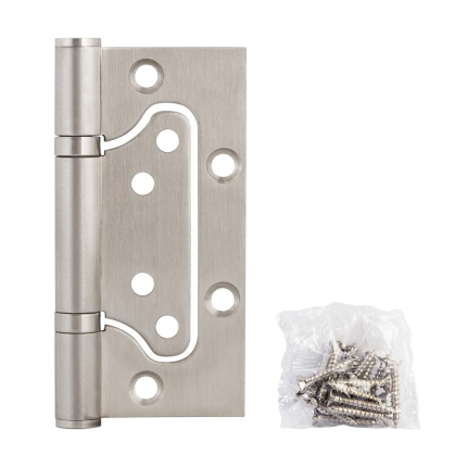 Петля из нержавейки универсальная без врезки IN4500W INOX 304 (500-2BB 100x2,5)