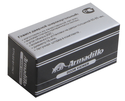 Глазок дверной, оптика стекло DV-PRO 2/85-55/BR (DVG2) AB бронза