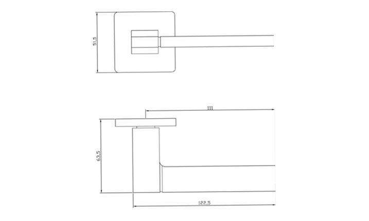 Ручка ADDEN BAU COSMO S-533, графит