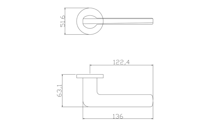 Ручка ADDEN BAU ELIT S-487, графит
