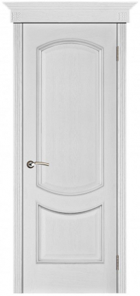 Межкомнатная дверь Версаль, глухая, ваниль патина