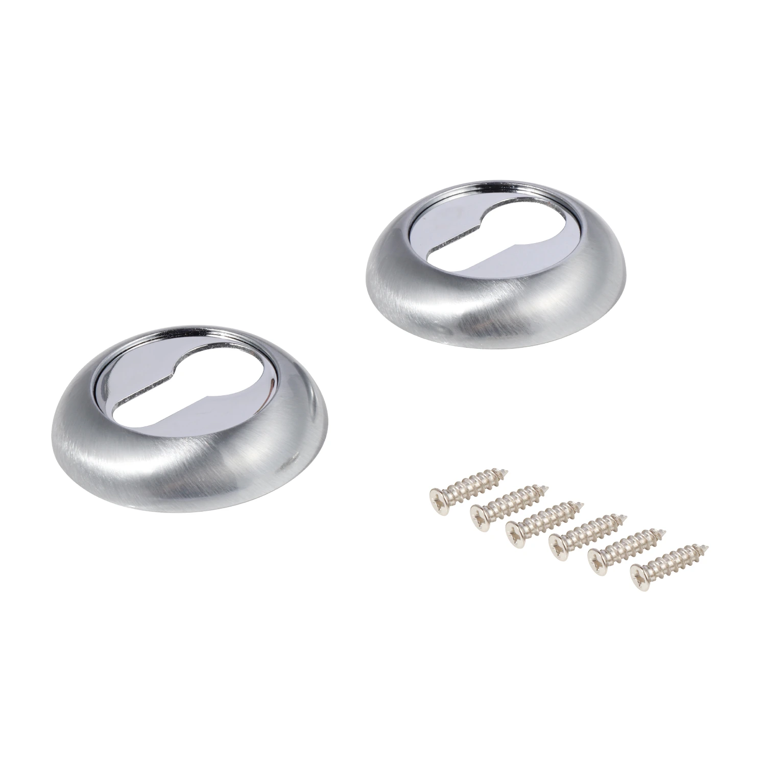 Накладка на ключевой цилиндр ESCUR EURO/FIN SC-01 MAT.CHROME матовый хром