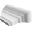 Карниз под полотна шириной 600,700,800,900 (h=80 мм)