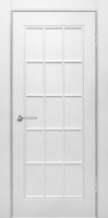 Дверь межкомнатная эмаль Верда Британия-1, глухая, белый