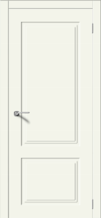 Дверь межкомнатная эмаль Верда Квадро-2, глухая, Лайтбеж