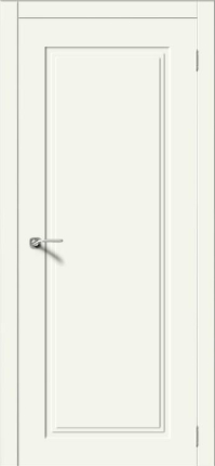 Дверь межкомнатная эмаль Верда Квадро-6, глухая, Лайтбеж
