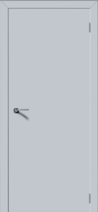Дверь межкомнатная эмаль Верда Моно, глухая, лайтгрей 900x2000