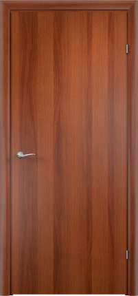Дверь ДПГ четверть итальянский орех в комплекте замок 2014 900x2000