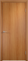 Дверь ДПГ четверть миланский орех в комплекте замок 2014