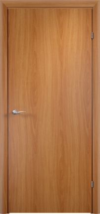 Дверь с четвертью ДПГ миланский орех в комплекте замок 2018