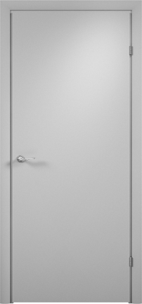 Дверь ДПГ четверть серый в комплекте замок 2014 900x2000