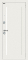 Дверь входная металлическая Bravo Флэш Kale шагрень белая, Off-white