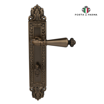 Дверная ручка на планке PORTA DI PARMA Ninfa Матовый кофе 2707.11.WC