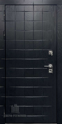 Металлическая входная дверь Сенатор ПЛЮС Albero Black, альберо блэк рисунок грань