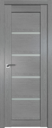 Межкомнатная дверь 2.09XN, ст. матовое, грувд серый