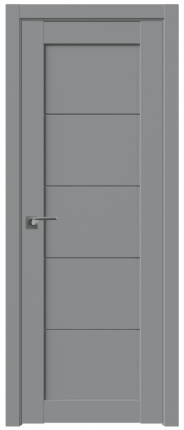 Межкомнатная дверь 2.11U, ст. графит, манхеттен