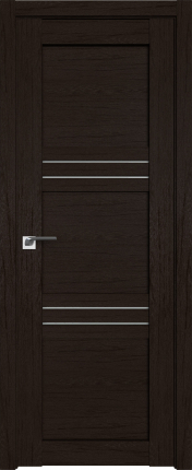 Межкомнатная дверь 2.57XN, ст. матовое, дарк браун