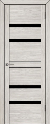 Межкомнатная дверь 30030, остеклённая, капучино велюр