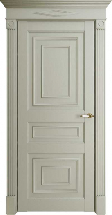 Межкомнатная дверь 62001, глухая, серена светло-серый