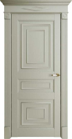 Межкомнатная дверь экошпон Uberture 62001, глухая, серена светло-серый