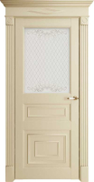 Межкомнатная дверь 62001, остекленная, серена керамик