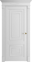 Межкомнатная дверь экошпон Uberture 62002, глухая, серена белая