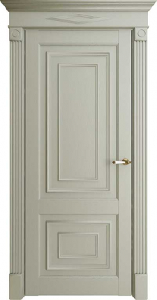 Межкомнатная дверь 62002, глухая, серена светло-серый