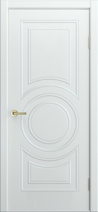 Межкомнатная дверь эмаль Milyana Адриана-2Ф глухая белоснежный 900x2000