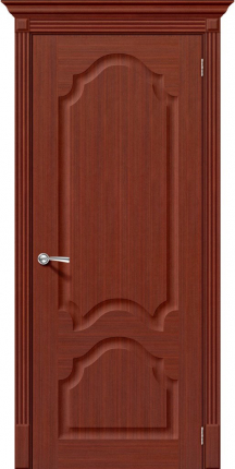 Дверь межкомнатная шпонированная Bravo Афина, глухая, макоре 900x2000