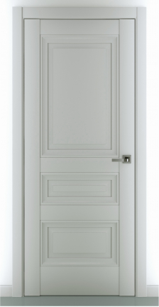 Межкомнатная дверь Ампир B2, глухая, серый 900x2000