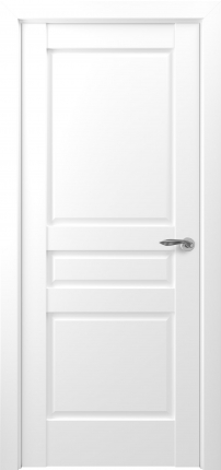 Межкомнатная дверь Ампир S, глухая, белый 900x2000