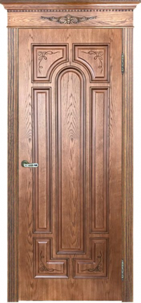 Дверь межкомнатная шпонированная Легенда Арес, глухая, орех натуральный-2 900x2000
