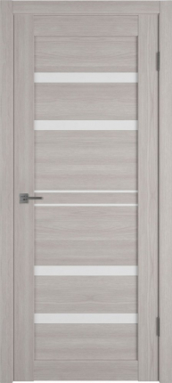 Межкомнатная дверь экошпон VFD Atum Pro Х26, остеклённая, Stone Oak White Cloud