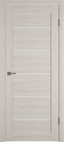 Межкомнатная дверь экошпон VFD Atum Pro Х27, остеклённая, Scansom Oak White Cloud