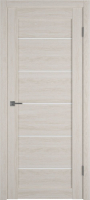 Межкомнатная дверь экошпон VFD Atum Pro Х27, остеклённая, Scansom Oak White Cloud