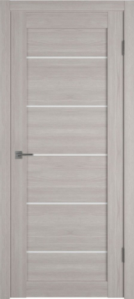 Межкомнатная дверь экошпон VFD Atum Pro Х27, остеклённая, Stone Oak White Cloud