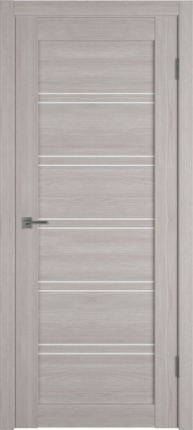 Межкомнатная дверь экошпон VFD Atum Pro Х28, остеклённая, Stone Oak White Cloud