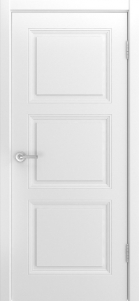 Межкомнатная дверь Беллини-333, глухая, белый