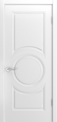 Межкомнатная дверь Беллини-888, глухая, белый