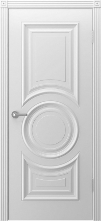 Межкомнатная дверь эмаль Шейл Дорс Богема, глухая, белый 900x2000