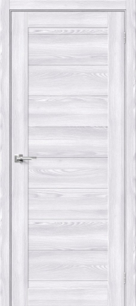 Межкомнатная дверь экошпон Bravo Браво-21, глухая, Riviera Ice 900x2000