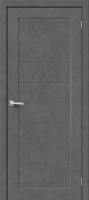Межкомнатная дверь экошпон Bravo Браво-21, глухая, Slate Art