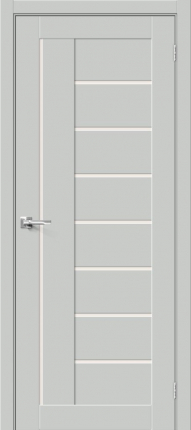 Межкомнатная дверь Браво-29, остеклённая, Grey Mix