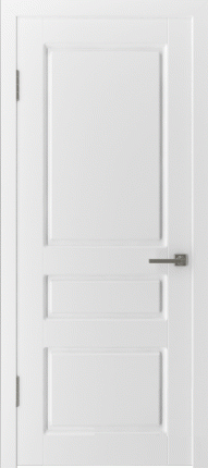 Межкомнатная дверь эмаль VFD Честер, глухая, Polar белый 900x2000