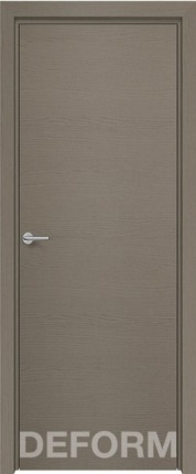 Межкомнатная дверь Deform H7, глухая, дуб французский серый 900x2000